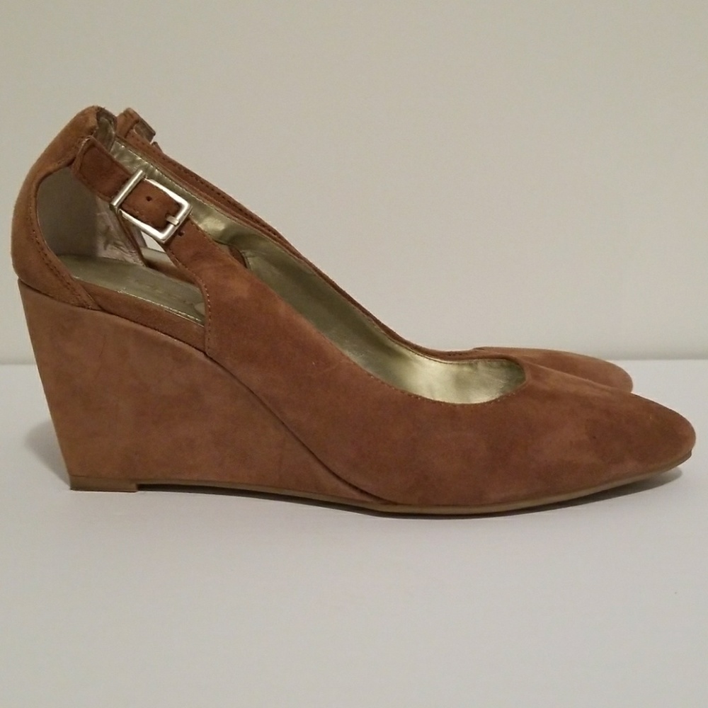 BCBGeneration Suede Slingback Wedges